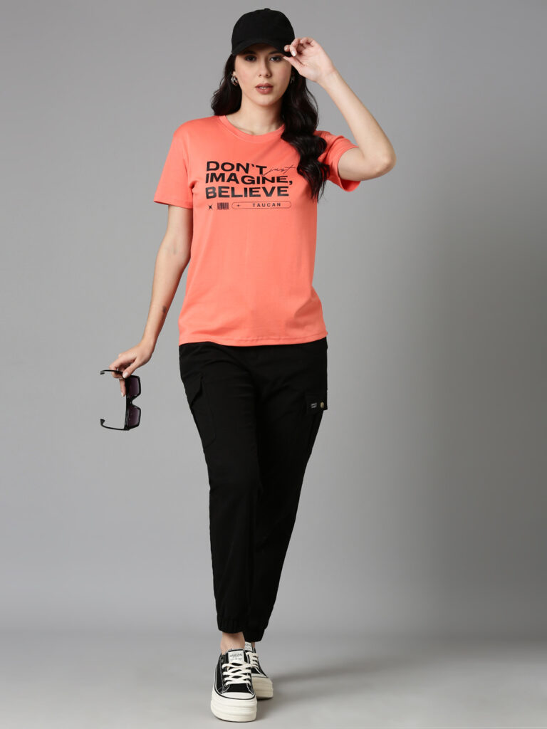 Taucan Peach Echo (Don't imagine believe,)  T Shirt