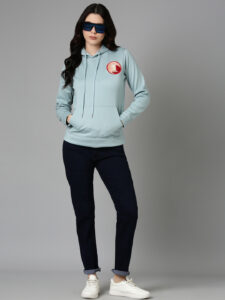 Taucan Light Steel Grey Hoodie (Velvet Inside)