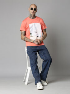 Taucan Peach Echo T Shirt