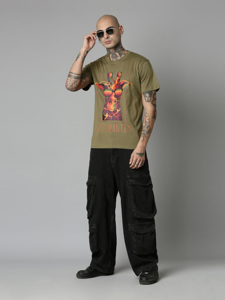 Taucan Army Green T Shirt